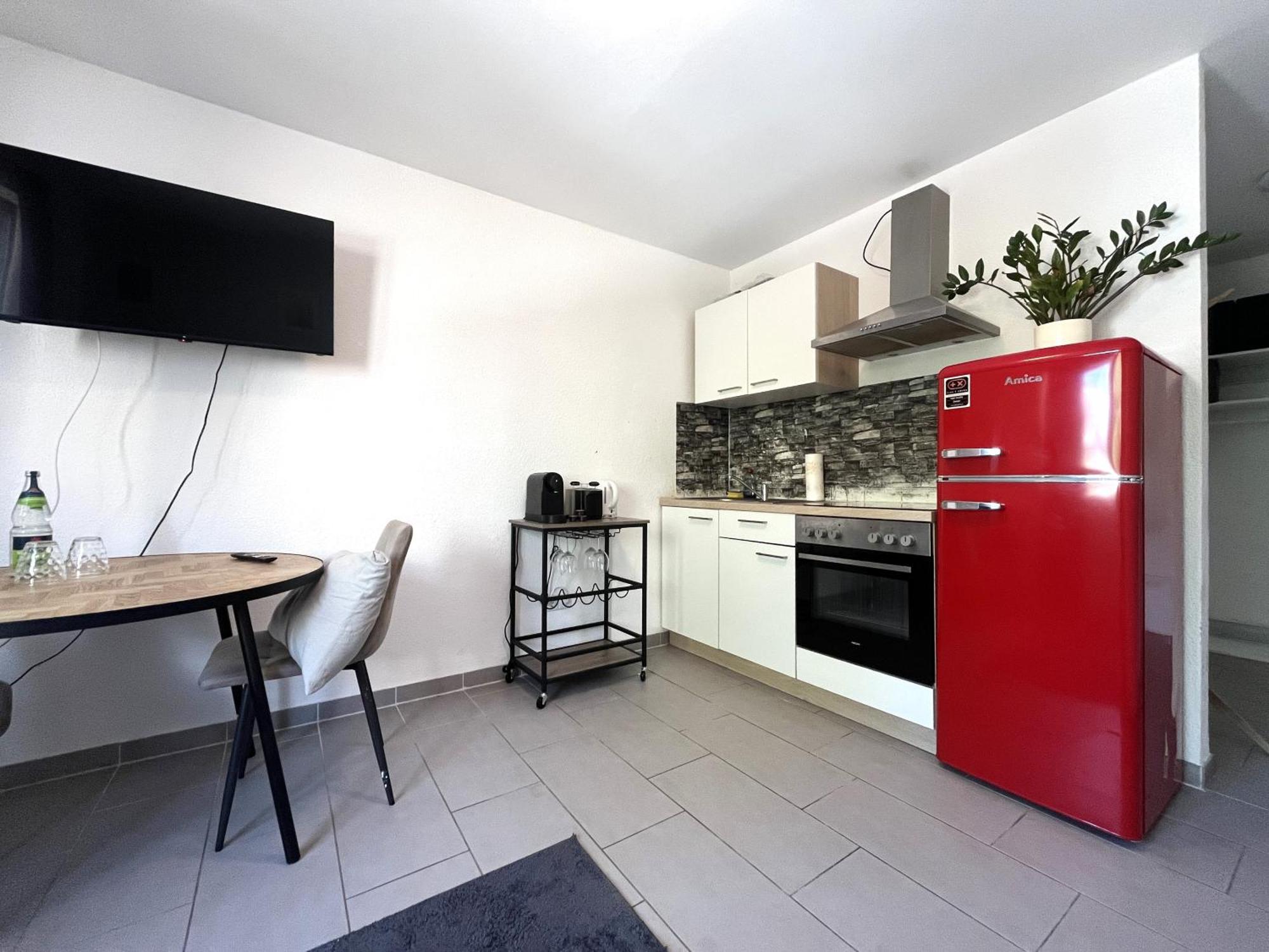 Simplex Apartments Am Europaplatz Karlsruhe Szoba fotó