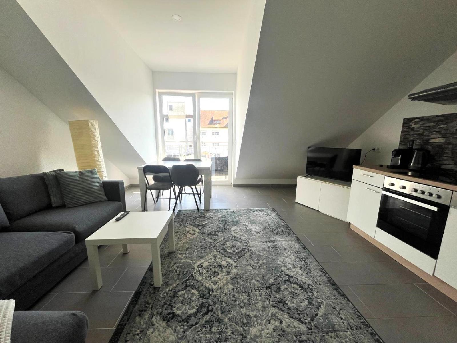 Simplex Apartments Am Europaplatz Karlsruhe Szoba fotó