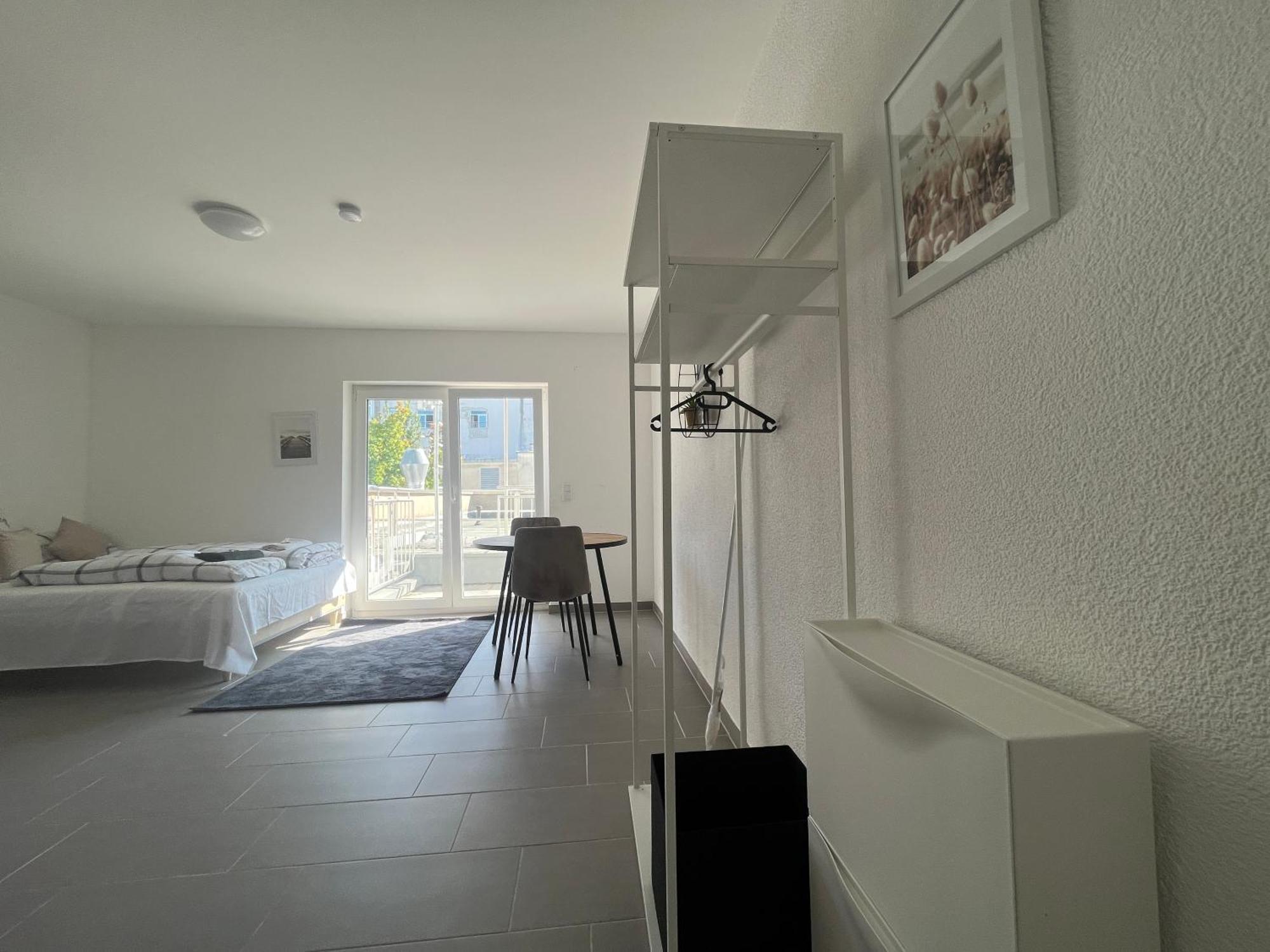 Simplex Apartments Am Europaplatz Karlsruhe Szoba fotó