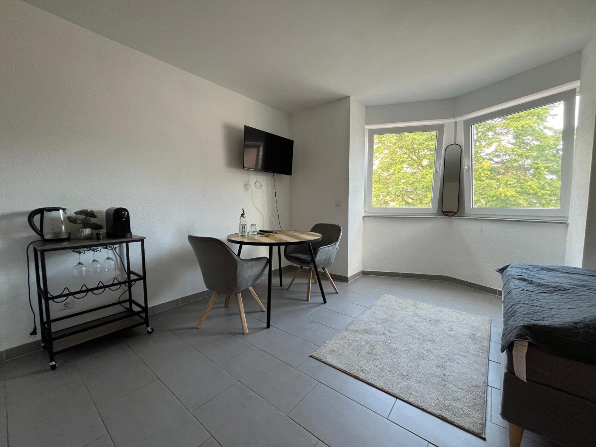 Simplex Apartments Am Europaplatz Karlsruhe Szoba fotó