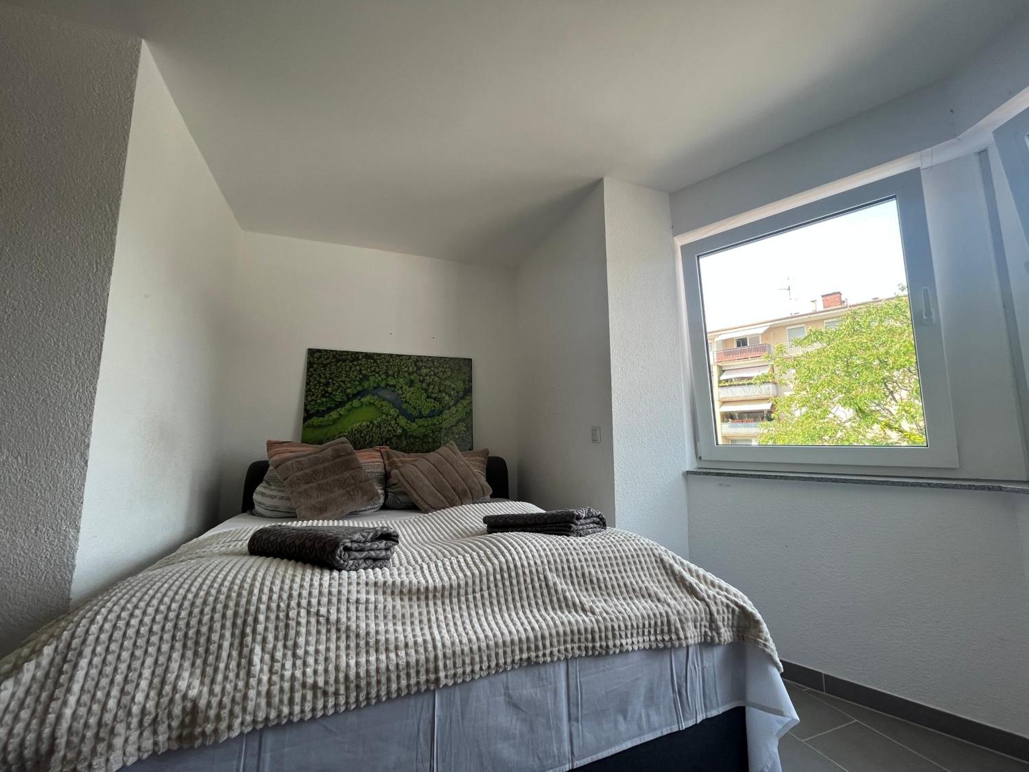 Simplex Apartments Am Europaplatz Karlsruhe Szoba fotó