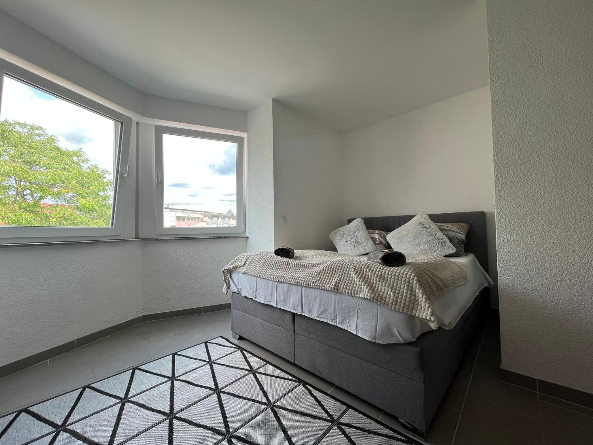Simplex Apartments Am Europaplatz Karlsruhe Szoba fotó