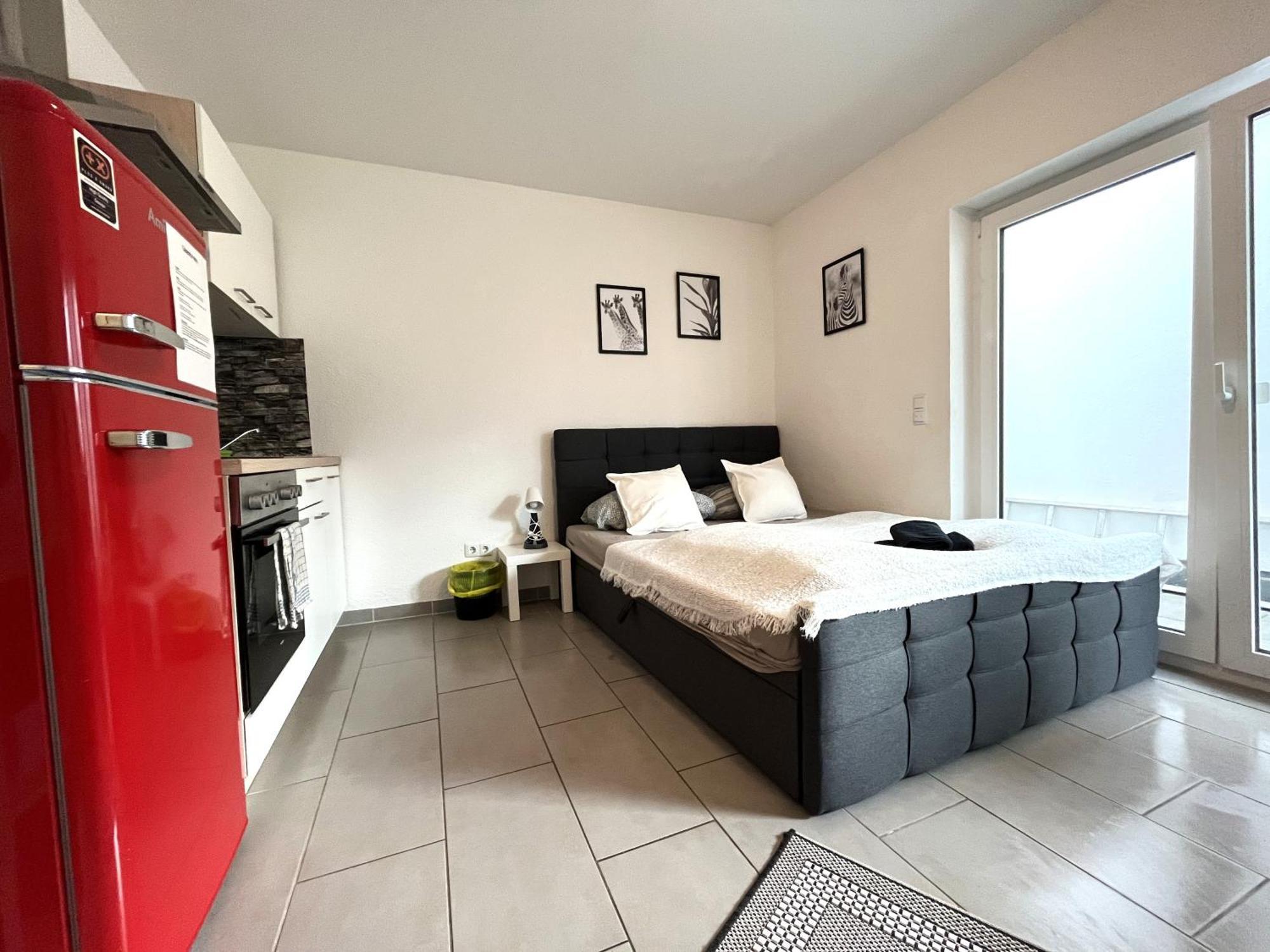 Simplex Apartments Am Europaplatz Karlsruhe Szoba fotó