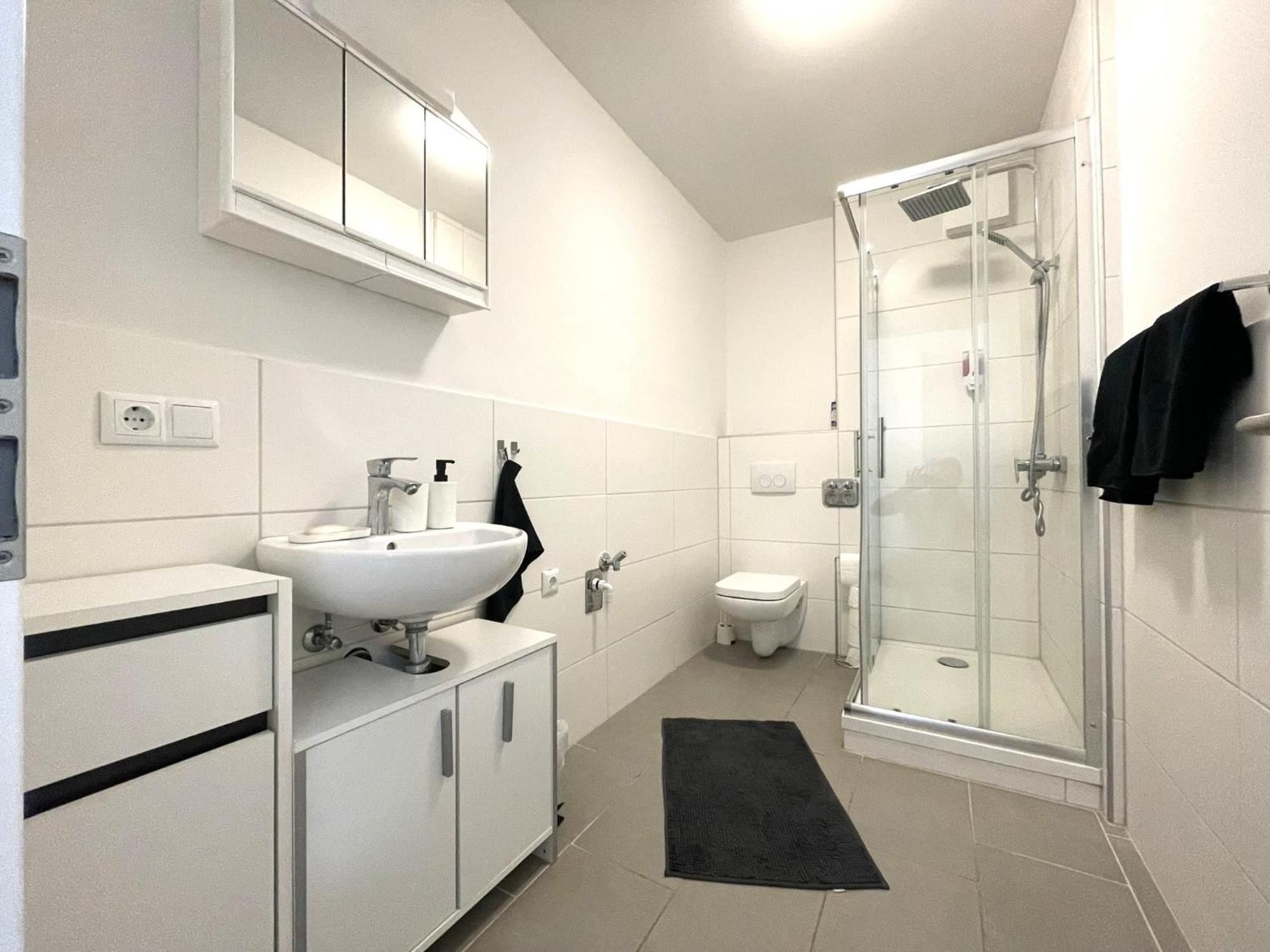 Simplex Apartments Am Europaplatz Karlsruhe Szoba fotó